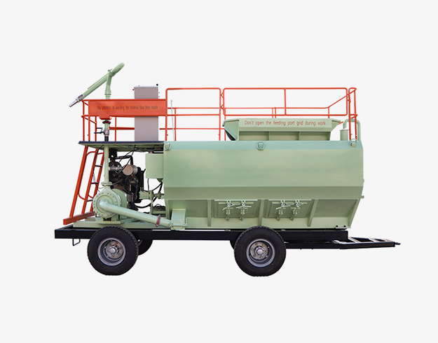 帶拖車的水力播種機(jī)